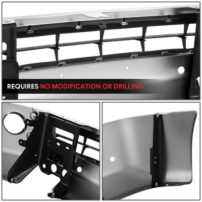 Modular Style Front Bumper w/ Fog Light Cutouts<br>12-21 Nissan NV3500