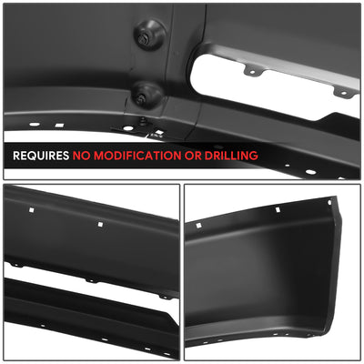 Modular Style Front Bumper (w/o Fog Lamps Holes) <br>09-12 Dodge Ram 1500