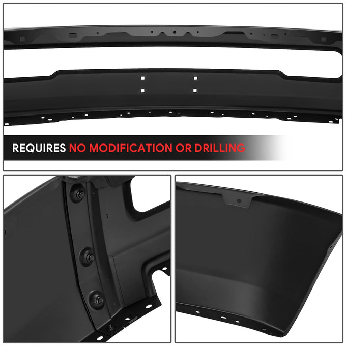 Modular Style Front Bumper w/o Fog Light Cutouts<br>10-18 Dodge Ram 2500 3500