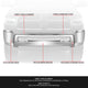 Modular Style Front Bumper w/o Fog Light Cutouts<br>10-18 Dodge Ram 2500 3500