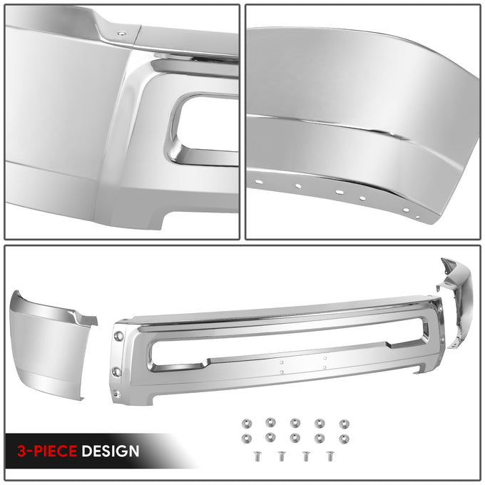 Modular Style Front Bumper w/o Fog Light Cutouts<br>10-18 Dodge Ram 2500 3500