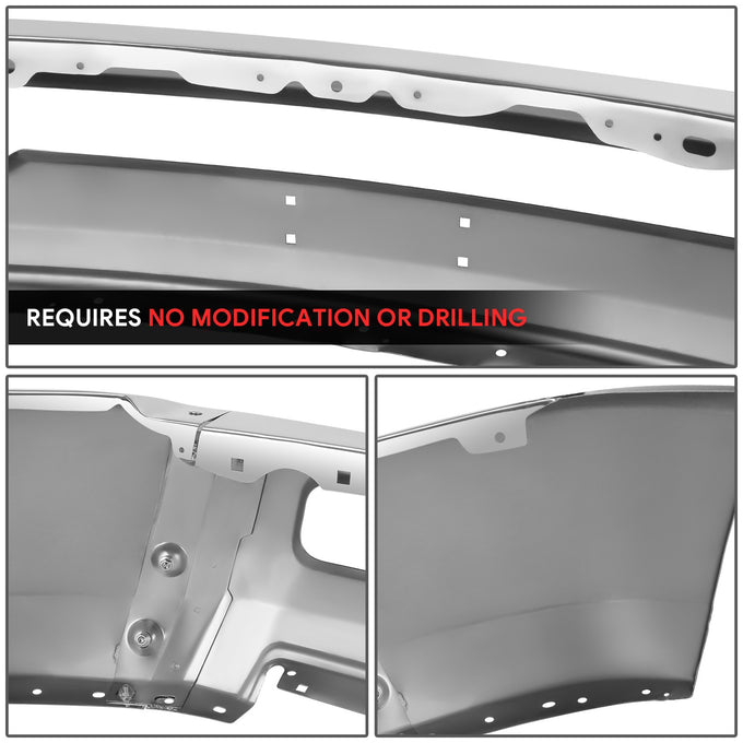 Modular Style Front Bumper w/o Fog Light Cutouts<br>10-18 Dodge Ram 2500 3500