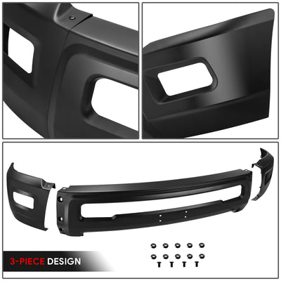 Modular Style Front Bumper w/ Fog Light Cutouts<br>15-19 Chevy Silverado 2500 3500