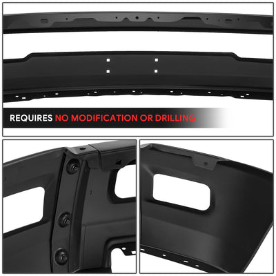 Modular Style Front Bumper w/ Fog Light Cutouts<br>15-19 Chevy Silverado 2500 3500