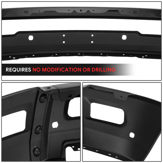 Modular Style Front Bumperw/ Fog Light Cutouts <br>10-18 Dodge Ram 2500 3500
