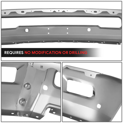 Modular Style Front Bumper w/ Fog Light Cutouts <br>10-18 Dodge Ram 2500 3500