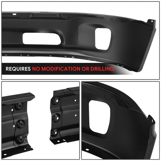 Modular Style Front Bumper Face Bar w/ Fog Light Holes <br>14-18 Ram 1500, 19-23 Ram 1500 Classic