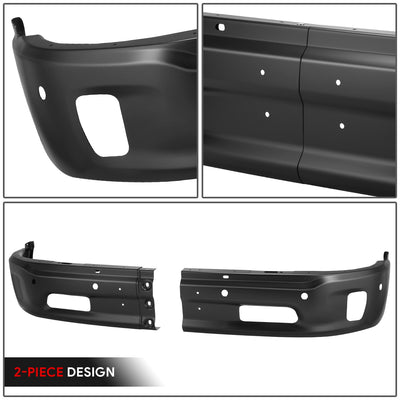 Modular Style Front Bumper Face Bar w/ Fog Light Holes <br>14-18 Ram 1500, 19-23 Ram 1500 Classic