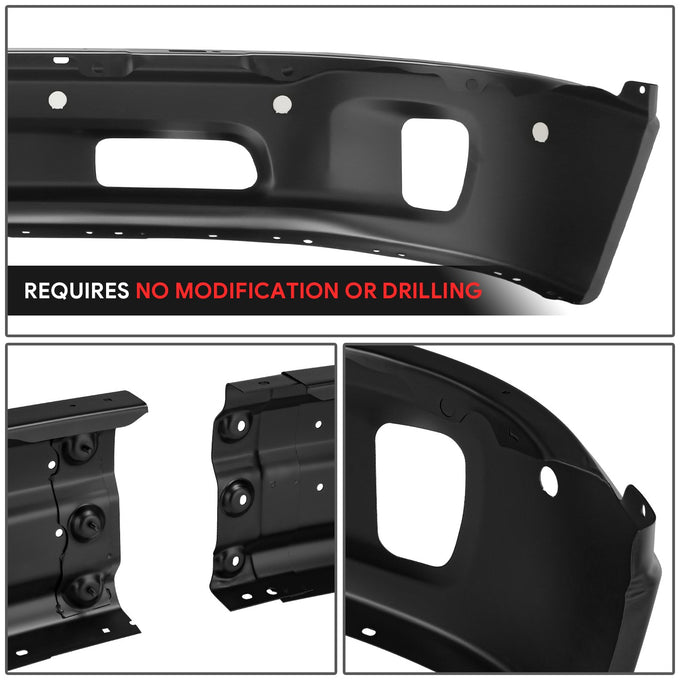 Modular Style Front Bumper Face Bar w/ Fog Light Holes <br>14-18 Ram 1500, 19-23 Ram 1500 Classic