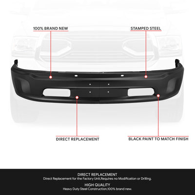 Modular Style Front Bumper Face Bar <br>14-18 Ram 1500, 19-23 Ram 1500 Classic