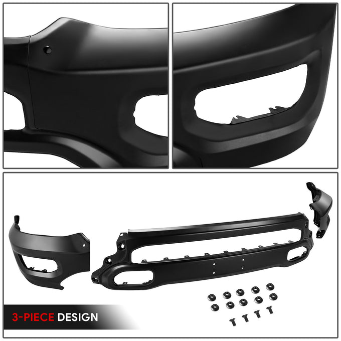 Modular Style Bumper Front Bumper Face Bar<br>19-22 Ram 1500