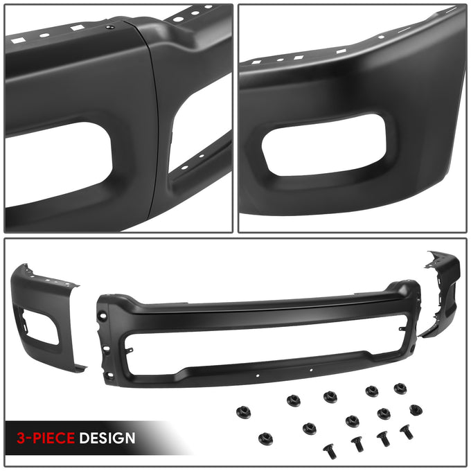 Modular Style Primered Black Front Bumper Face Bar <br>19-26 RAM 2500
