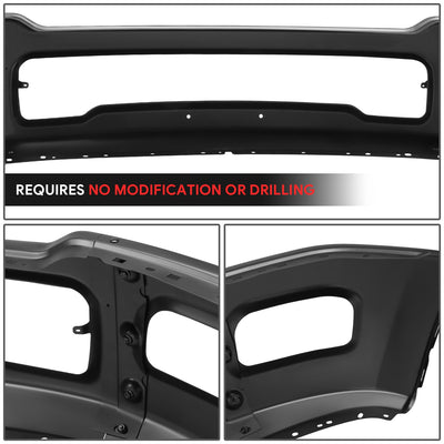 Modular Style Primered Black Front Bumper Face Bar <br>19-26 RAM 2500