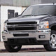 Black Front Bumper Valance Defllector<br>11-14 Chevy Silverado 2500HD 3500HD