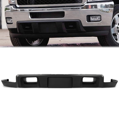 Black Front Bumper Valance Defllector<br>11-14 Chevy Silverado 2500HD 3500HD