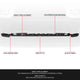 Front Bumper Valance Lower Air Deflector<br>24-26 Chevy Silverado 2500HD 3500HD