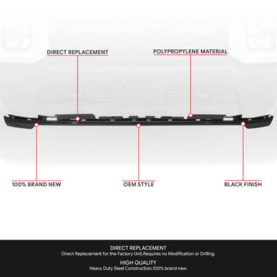 Front Bumper Valance Lower Air Deflector<br>24-26 Chevy Silverado 2500HD 3500HD