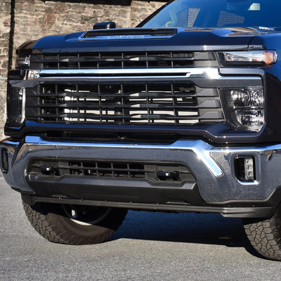 Front Bumper Valance Lower Air Deflector<br>24-26 Chevy Silverado 2500HD 3500HD