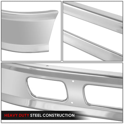 Front Lower Bumper (Chrome) <br> 02-18 International (WorkStar) 7300 7400 7500 7600 7700