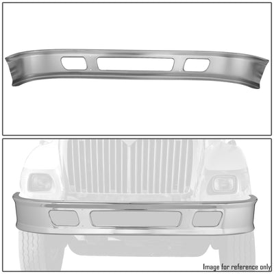 Front Lower Bumper (Chrome) <br> 02-18 International (WorkStar) 7300 7400 7500 7600 7700