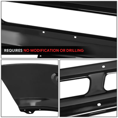 Front Lower Bumper (Black) <br> 02-18 International 4200 8500 8600 SBA Transtar