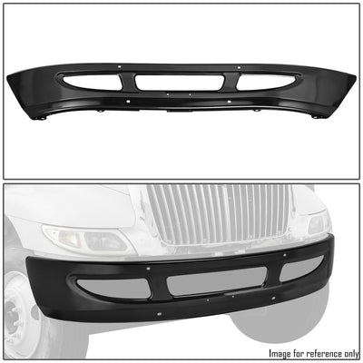 Front Lower Bumper (Black) <br> 02-18 International 4200 8500 8600 SBA Transtar
