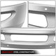 Front Lower Bumper (Chrome) <br> 02-18 International 4200 8500 8600 SBA Transtar