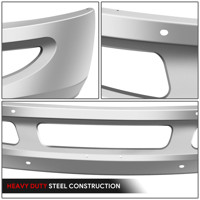 Front Lower Bumper (Chrome) <br> 02-18 International 4200 8500 8600 SBA Transtar