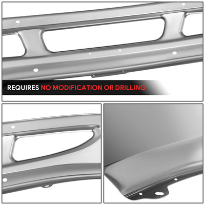 Front Lower Bumper (Chrome) <br> 02-18 International 4200 8500 8600 SBA Transtar