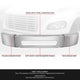 Front Lower Bumper (Chrome) <br> 03-21 Freightliner M2 112 / M2 106