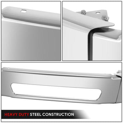 Front Lower Bumper (Chrome) <br> 03-21 Freightliner M2 112 / M2 106