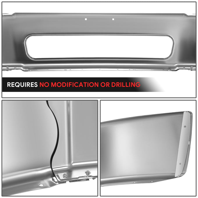 Front Lower Bumper (Chrome) <br> 03-21 Freightliner M2 112 / M2 106