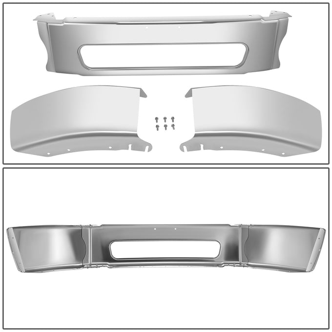 Front Lower Bumper (Chrome) <br> 03-21 Freightliner M2 112 / M2 106