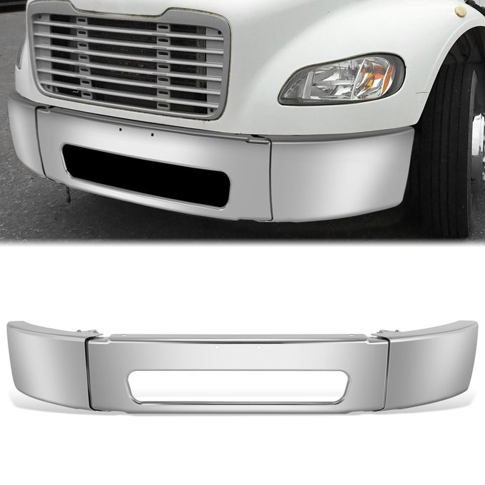 Front Lower Bumper (Chrome) <br> 03-21 Freightliner M2 112 / M2 106