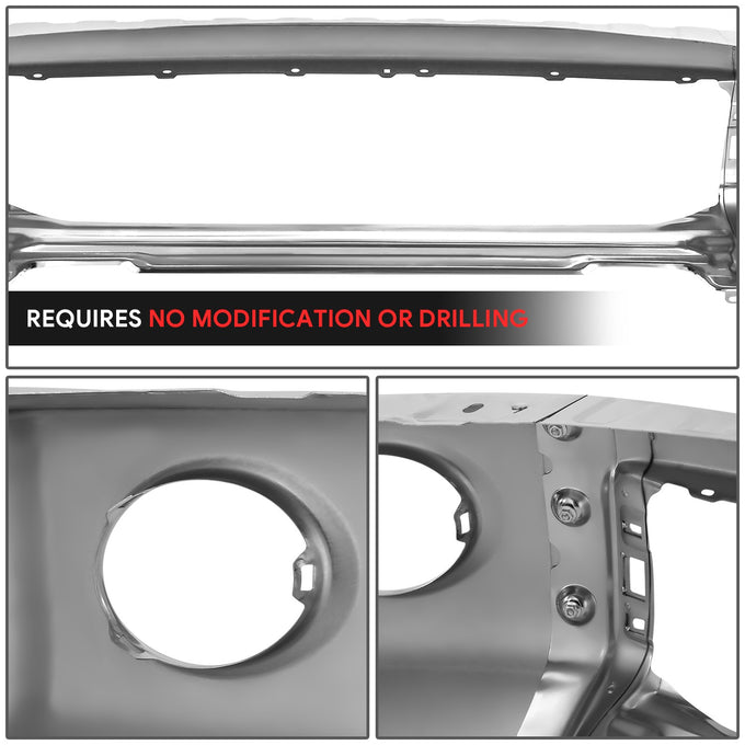 Modular Style Bumper Front Bumper (w/o Parking Sensor Hole) <br> 07-13 Toyota Tundra