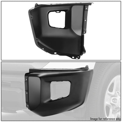 Front Left Bumper End Cap W/o Park Assist <br> 14-21 Toyota Tundra