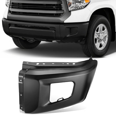 Front Left Bumper End Cap W/o Park Assist <br> 14-21 Toyota Tundra
