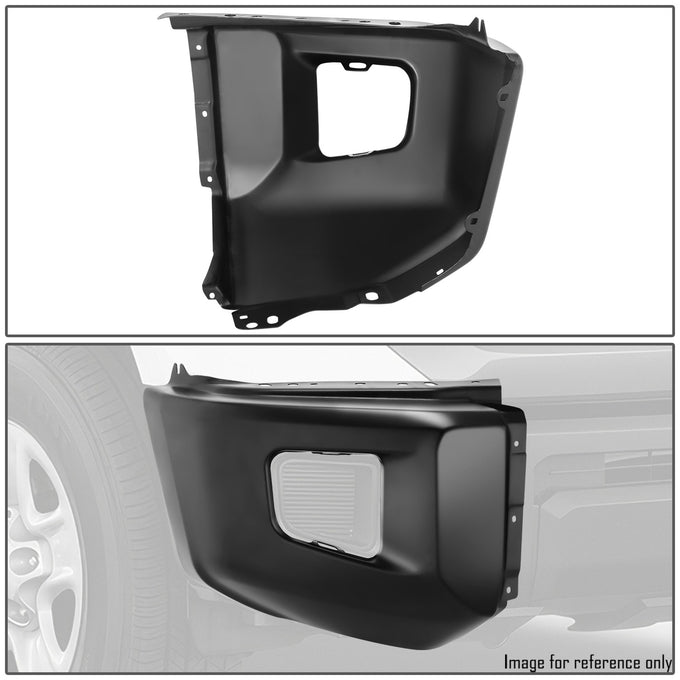 Front Right Bumper End Cap W/o Park Assist <br> 14-21 Toyota Tundra