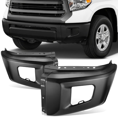 Front Bumper End Cap W/o Park Assist (Left & Right)  <br> 14-21 Toyota Tundra