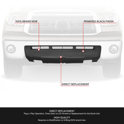 Front Bumper Valence Panel Cover Deflector <br>09-14 Toyota Tundra