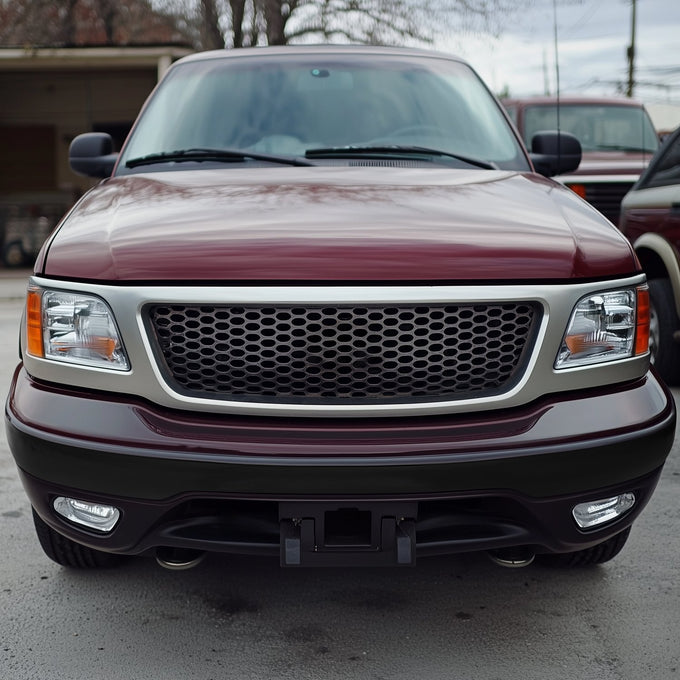 Front Bumper Face Bar <br> 99-04 Ford F-150 Heritage