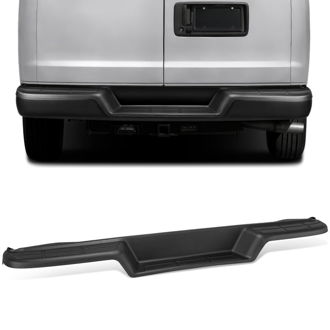 Factory Style ABS Plastic Rear Bumper Step pad <BR>96-14 Chevy Express 1500, 96-23 Express 2500, 3500