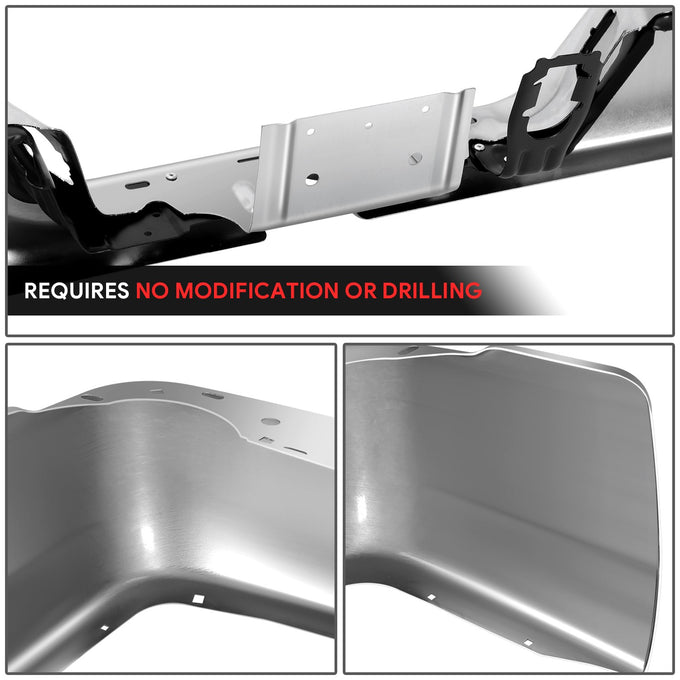 Rear Step Bumper W/O Dual Exhaust & Park Assist <BR> 09-18 Dodge Ram 1500, 19-24 Classic