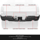 Rear Bumper Bar W/Dual Exhaust, W/O Park Assist <br> 09-24 Dodge Ram 1500 Classic