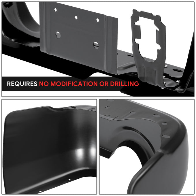Rear Bumper Bar W/Dual Exhaust, W/O Park Assist <br> 09-24 Dodge Ram 1500 Classic