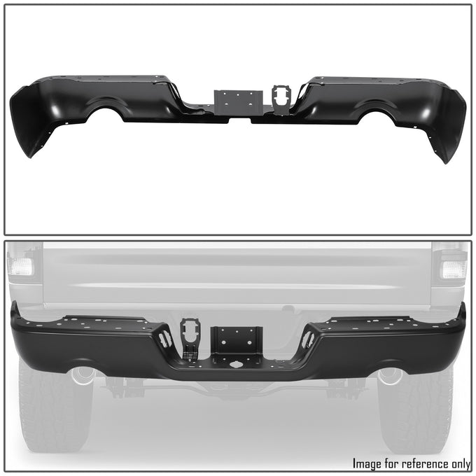 Rear Bumper Bar W/Dual Exhaust, W/O Park Assist <br> 09-24 Dodge Ram 1500 Classic