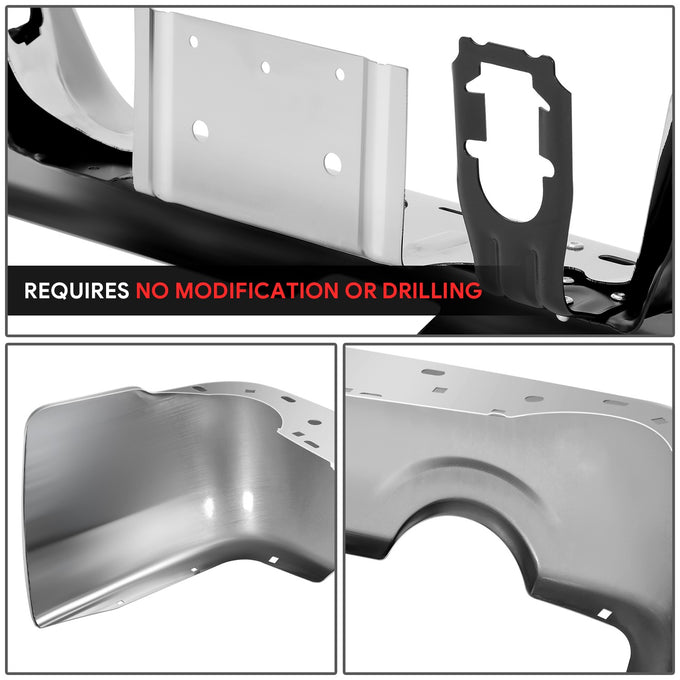 Rear Bumper Bar W/Dual Exhaust, W/O Park Assist <br> 09-24 Dodge Ram 1500 Classic