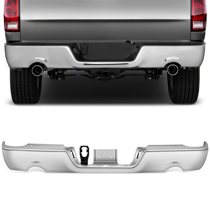 Rear Bumper Bar W/Dual Exhaust, W/O Park Assist <br> 09-24 Dodge Ram 1500 Classic