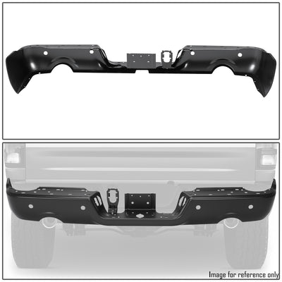 Rear Bumper Bar W/Dual Exhaust & Park Assist <br> 09-24 Dodge Ram 1500 Classic