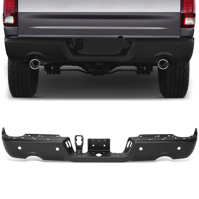 Rear Bumper Bar W/Dual Exhaust & Park Assist <br> 09-24 Dodge Ram 1500 Classic